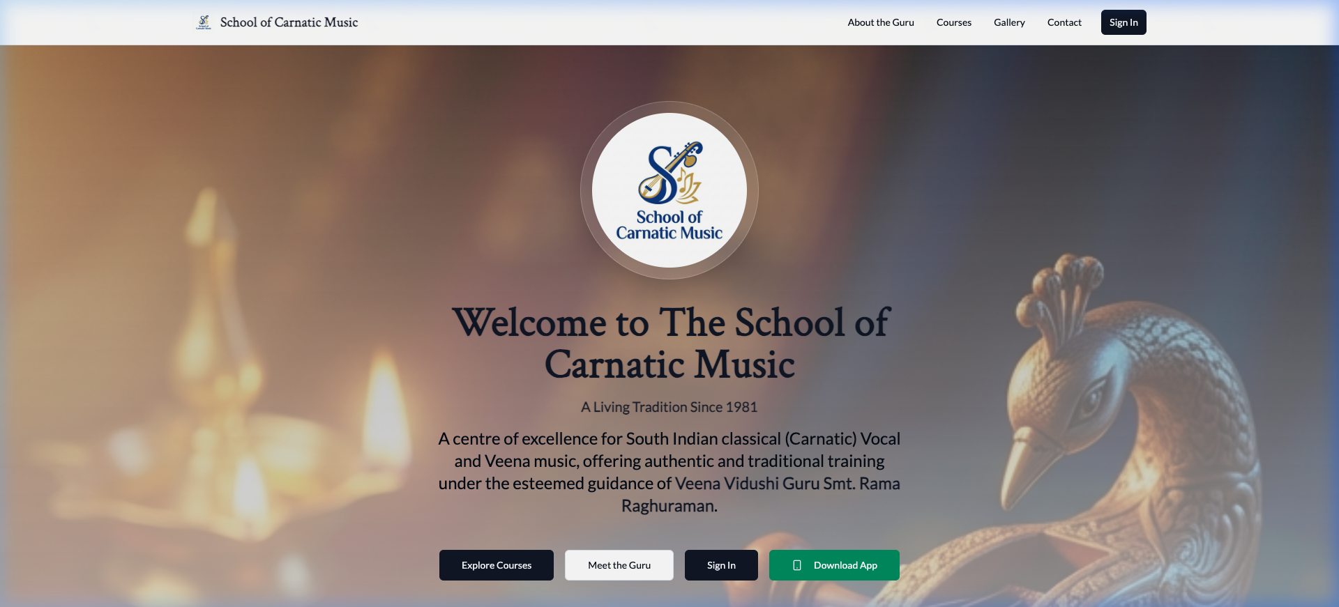 School of Carnatic Music App